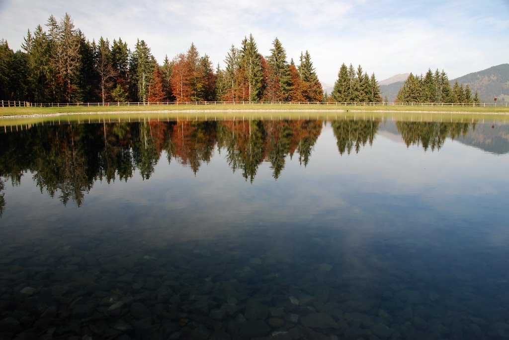 Lac de la Ferriaz La Clusaz by yves floret