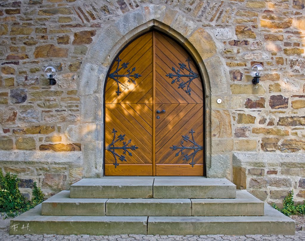 Tür zum Artländer Dom by Frank Heldt