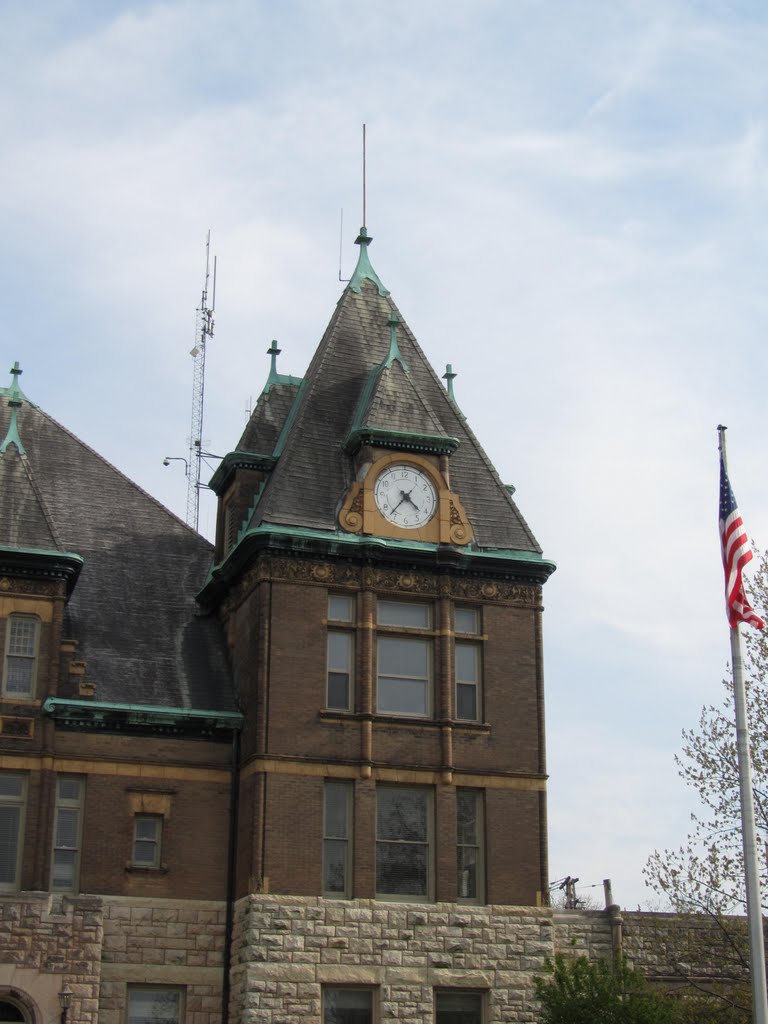 Riverside City Hall Clock Tower by MarkS1382