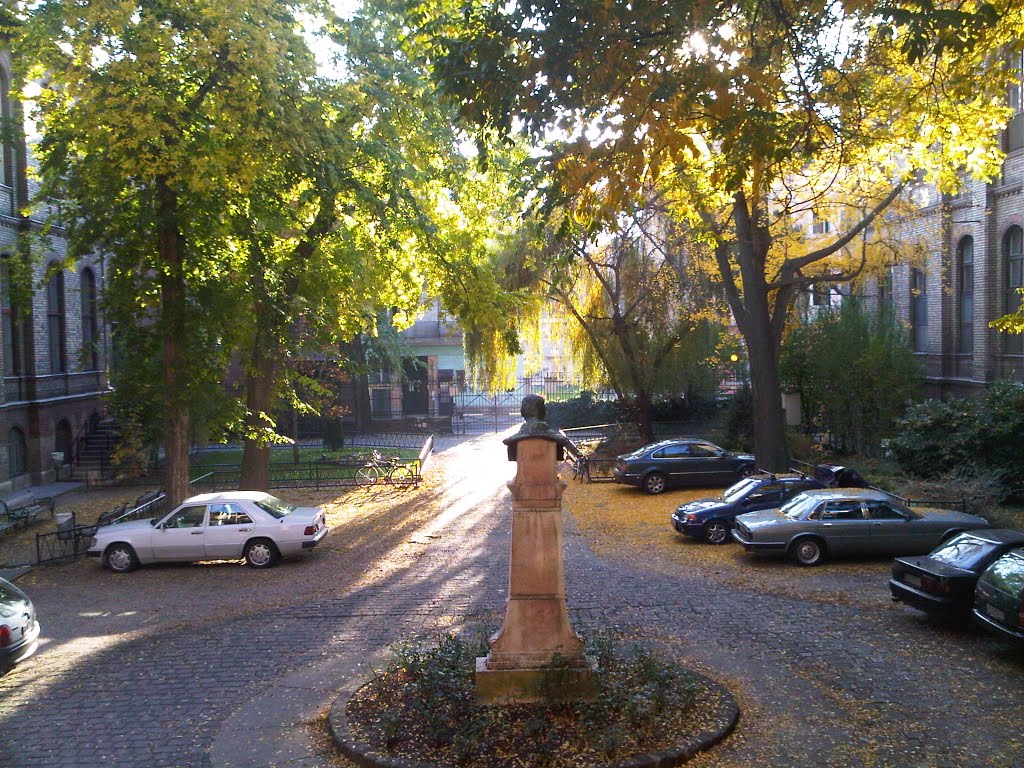 Semmelweis University Anatomy Building Courtyard by tamasm