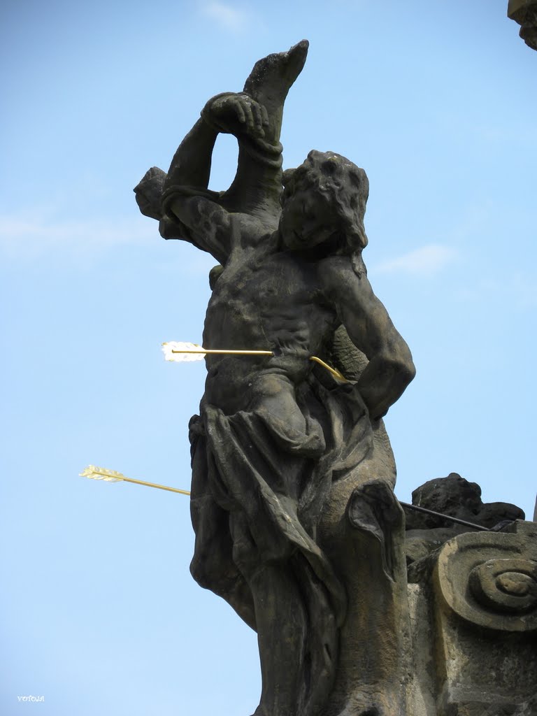 POLIČKA - socha na Morověm slopu / Statue of Plague slope by votoja - CZ