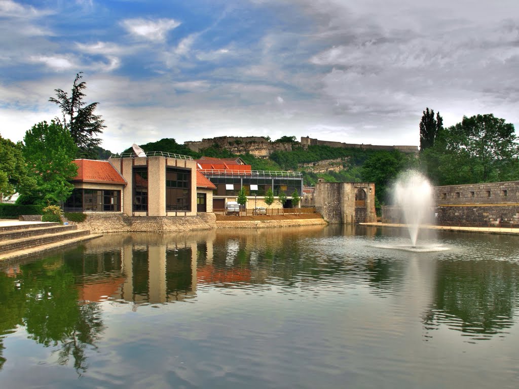 Besançon : bassin de la Gare d'Eau by JGS25