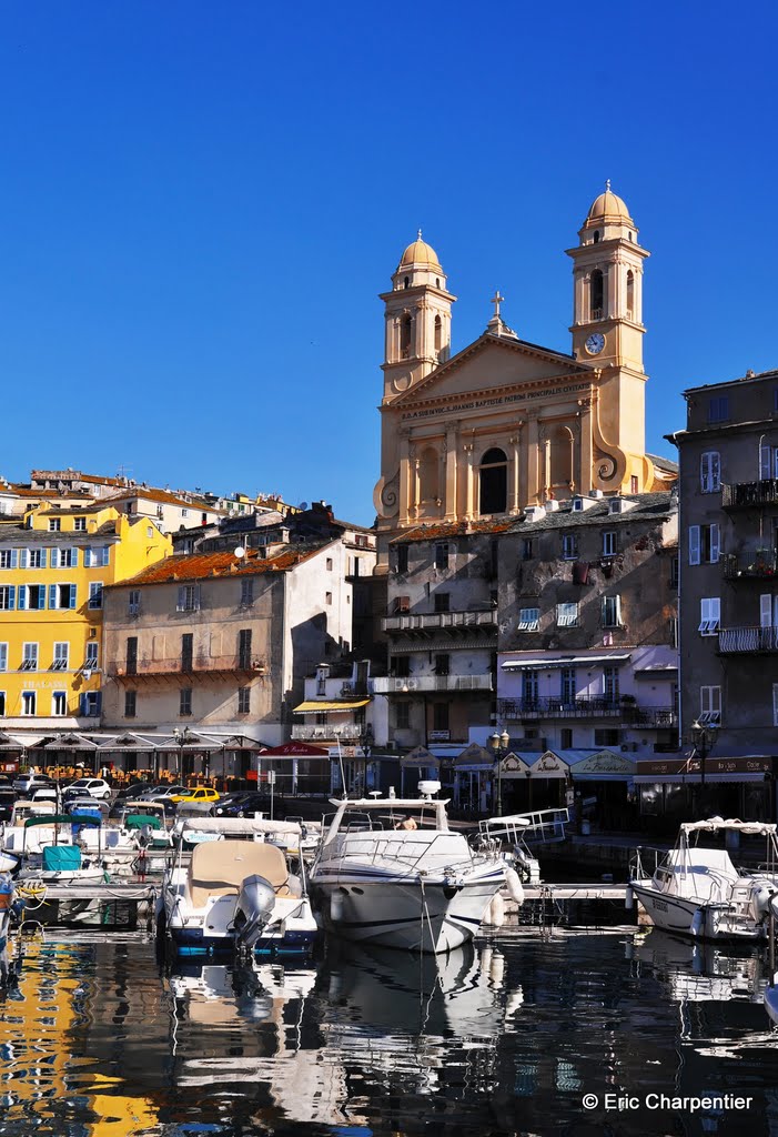 Le port de Bastia & Eglise St-Jean Baptiste by Eric Charpentier ©