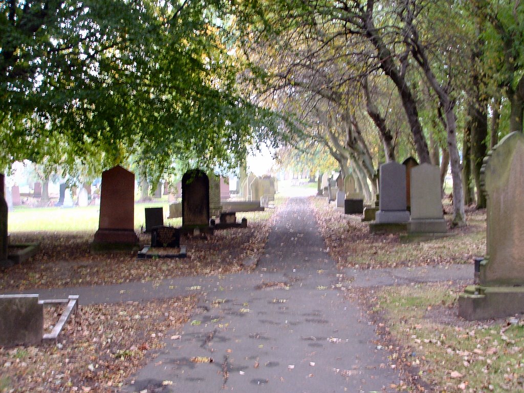 Cemetary Walk looking east by phw26