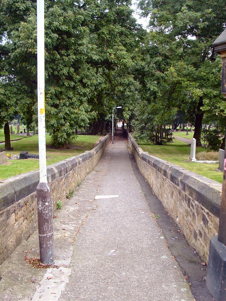 Cemetery Walk looking north by phw26