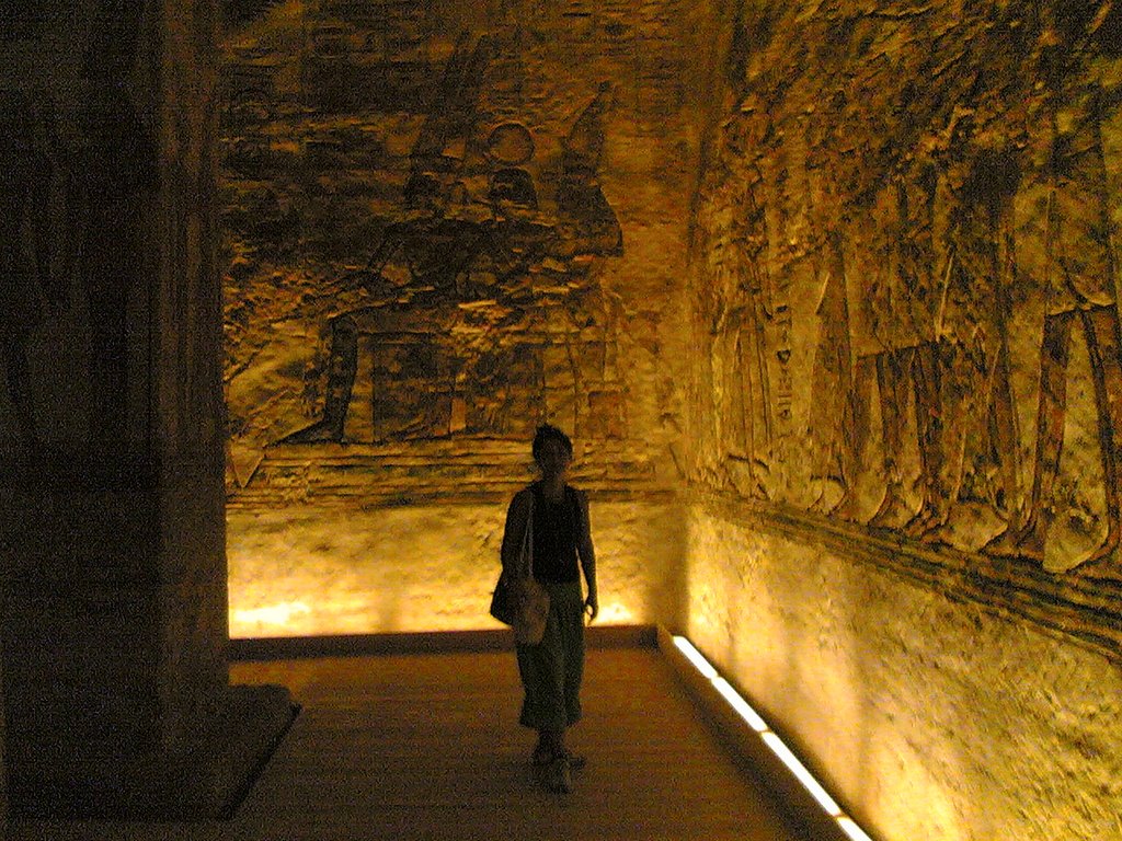 Interno Abu Simbel by Paolo Simoncini