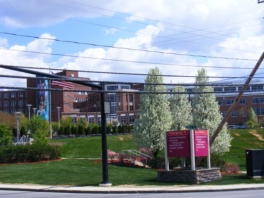 Concord Hospital has grown over the years. by JBTHEMILKER