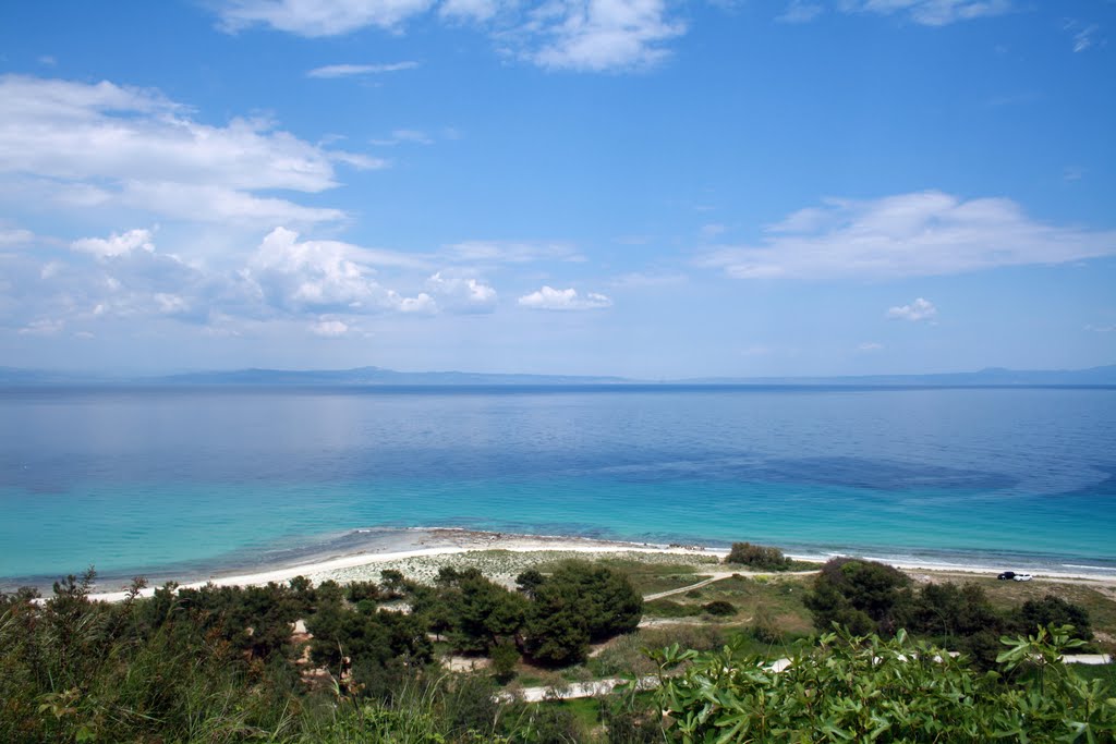 Afitos Beach View by vvanchev