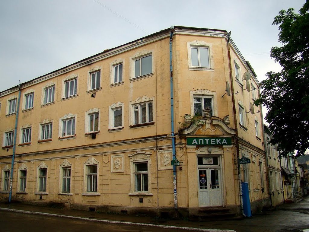 Заліщики - старий будинок, Zalishchyky - old building by hranom