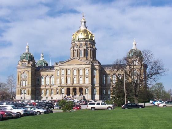 Iowa State Capitol, Des Moines by J. Stephen Conn