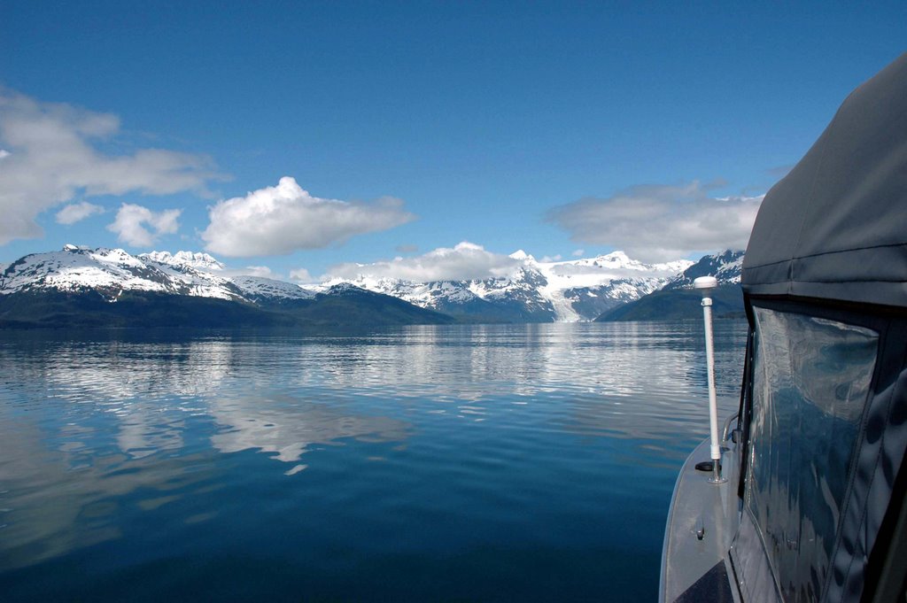 Calm Day on Prince William Sound by Ron Elledge