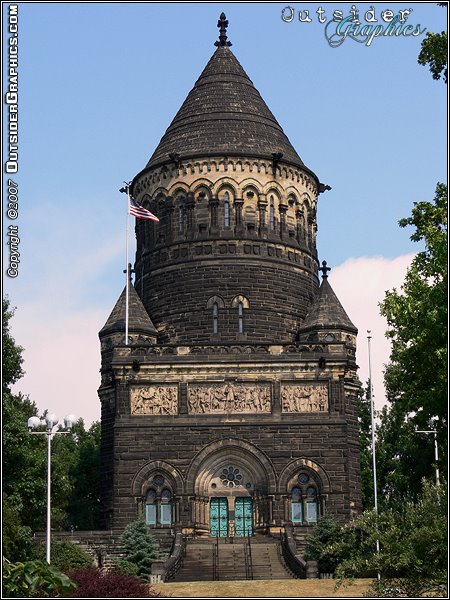 Garfield Monument by Outsider Graphics