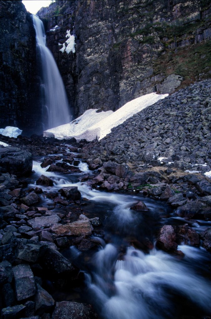 Njupeskär Waterfall, Fulufjället National Parc, Sweden by ursonroute66