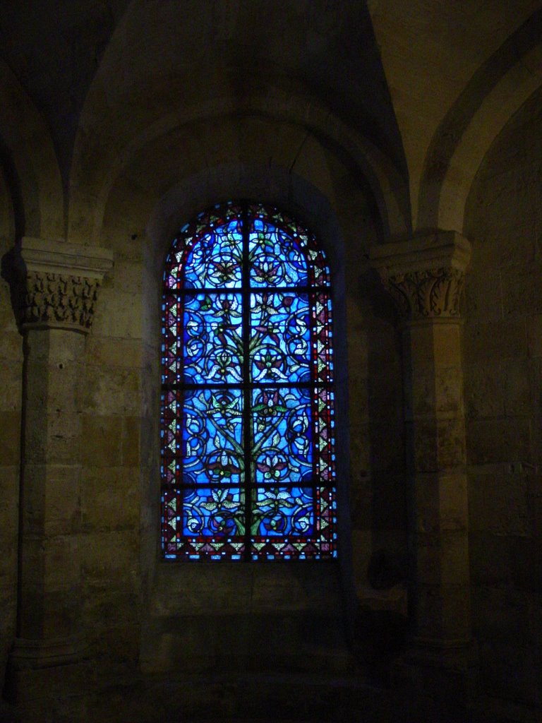 Crypt Stained Glass by woodford