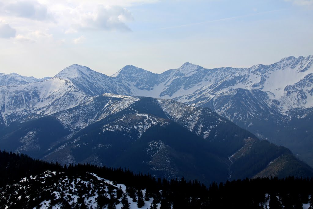 Roháče panorama from Osobitá by Jan Madaras