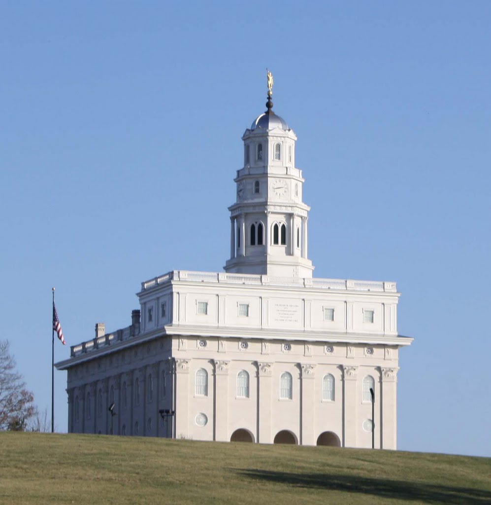 LDS Temple, Nauvoo, Il by John Wilcox