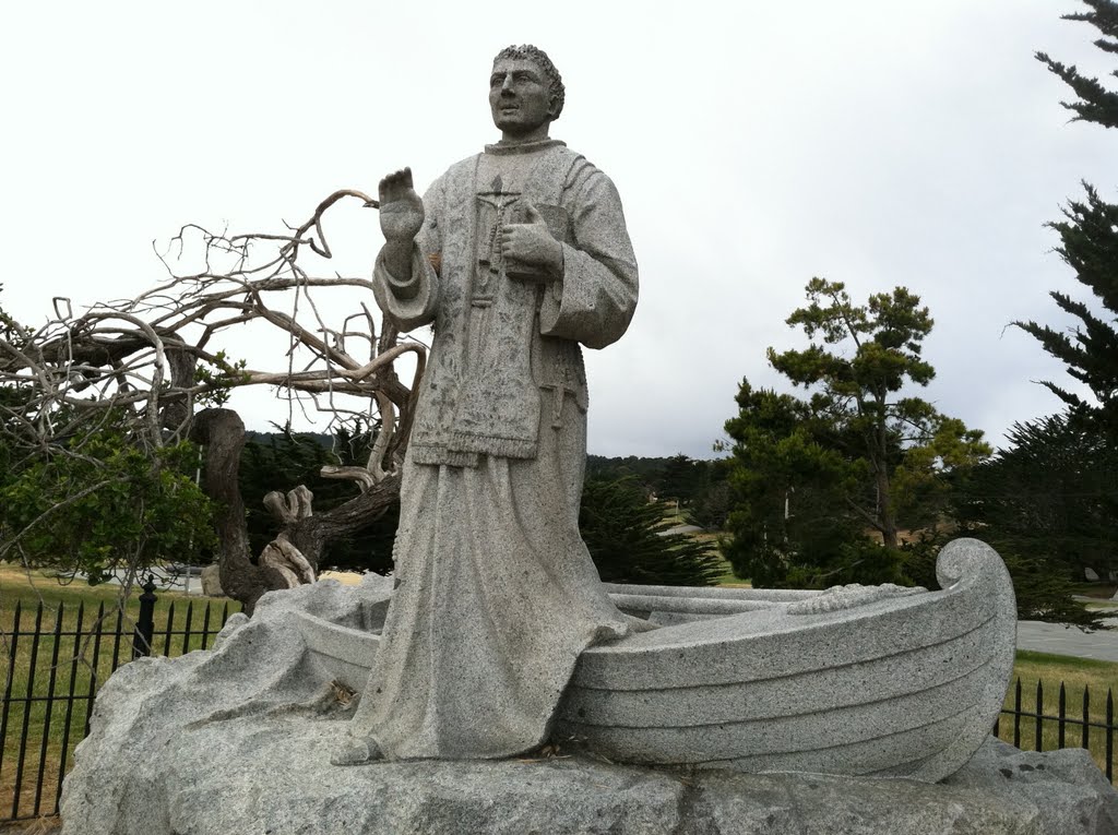 Very Rev. Father Junipero Serra, O.S.F. statue erected 1891 2011May15 by nathanpierce