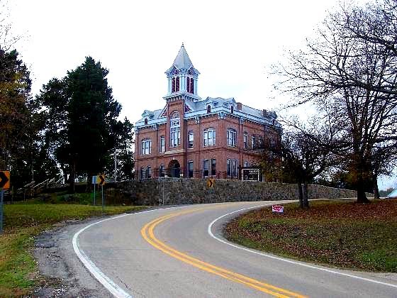 Old Powhatan Courthouse, Powhatan, Lawrence County, Arkansas by J. Stephen Conn