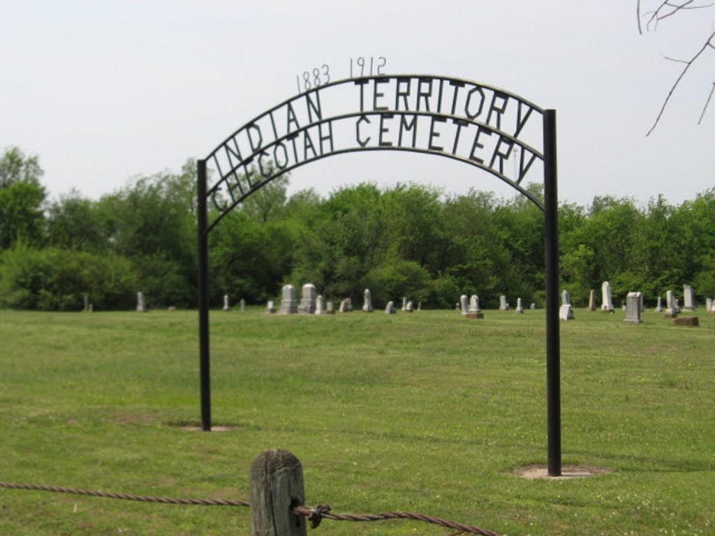 Indian Territory Checotah Cemetery by FAST GIRL (KRISTY FOX)