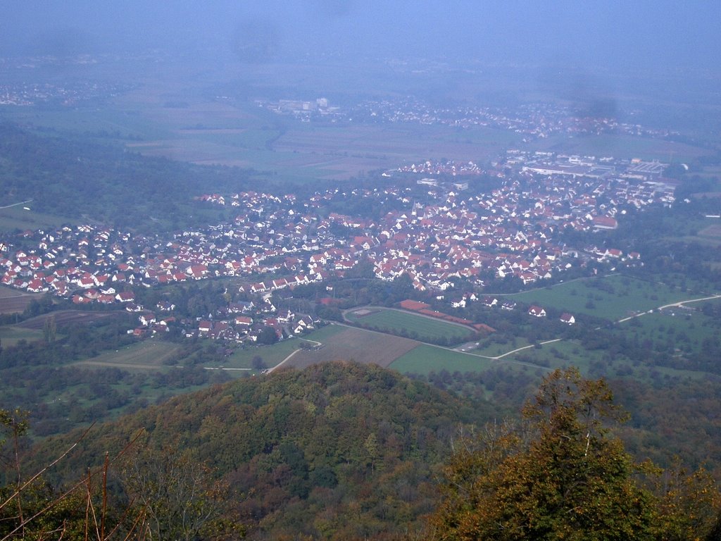 Bissingen (viewed from Breitenstein) by makro