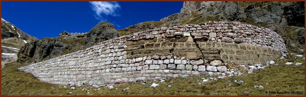 " Opera d'Arte " Muro di sostegno Col Dei Bos < Guerra 1915-1918> by ©pintiliana50