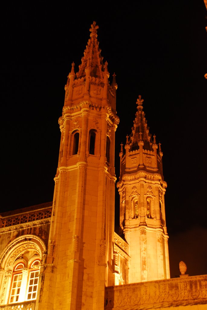 The Monastery by night by Evangelos Papanikola…