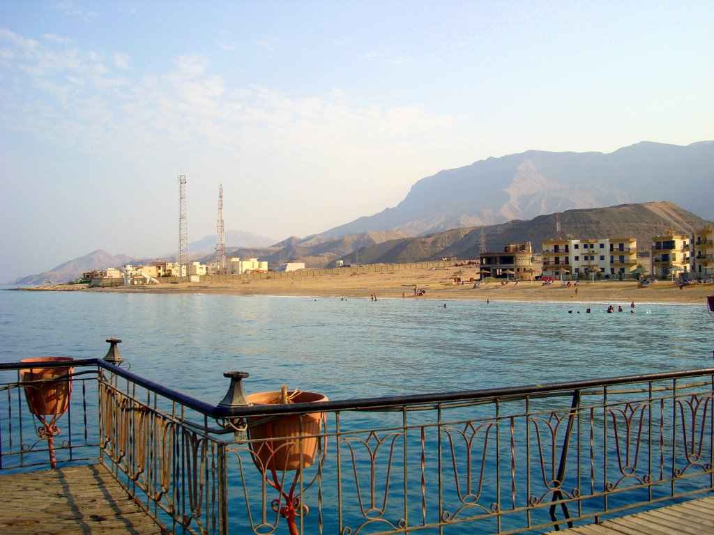 Afternoon view of beach, Mina Oasis, Ain Sukhna by Alaeddin Faruki