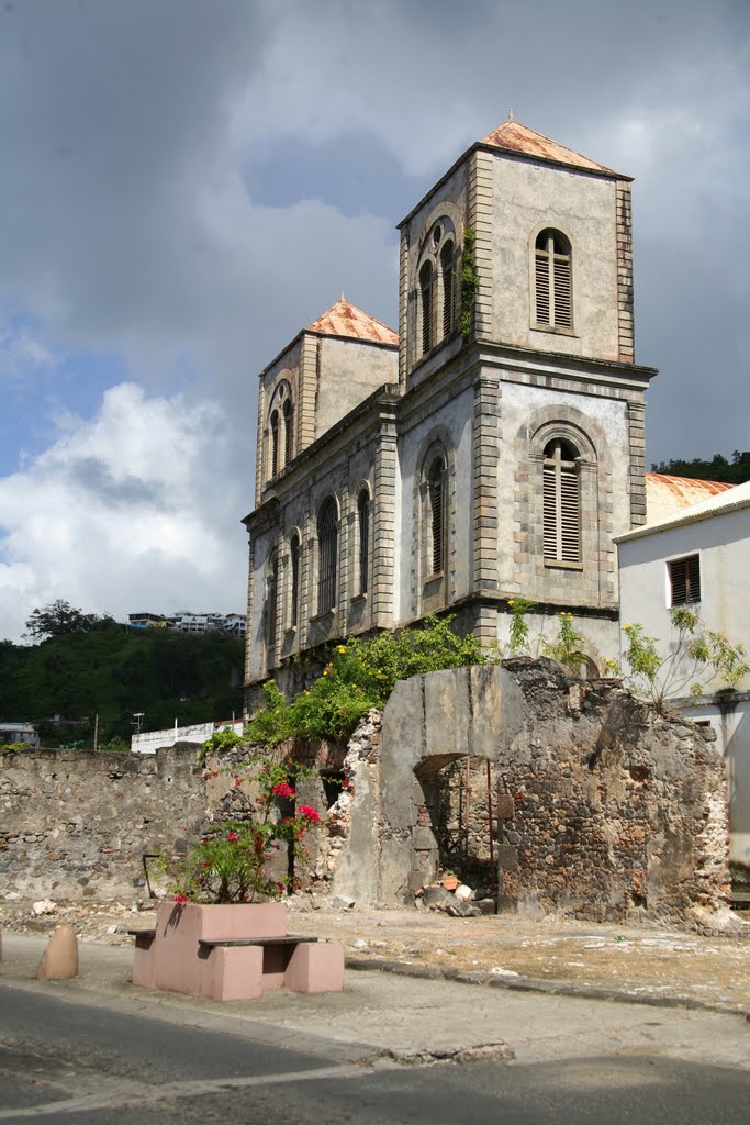 Église de la Nativité, Saint-Pierre, Martinique, France by Hans Sterkendries