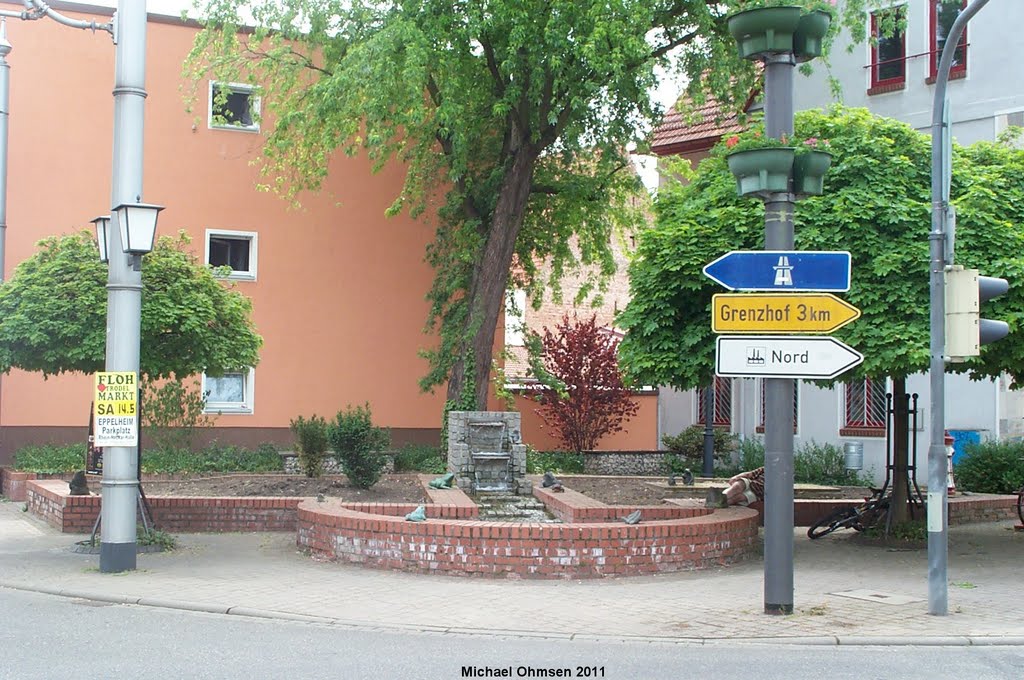 Krötenbrunnen in Eppelheim by Michael Ohmsen