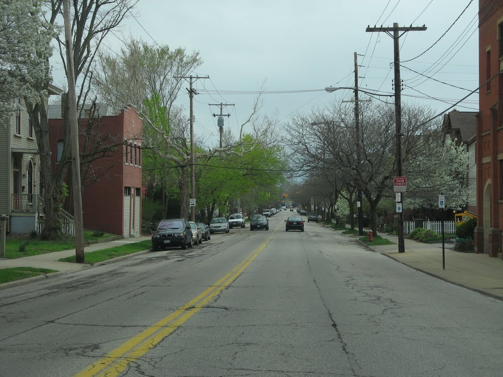 Fulton Road near Franklin Circle, Ohio City, Cleveland by htabor