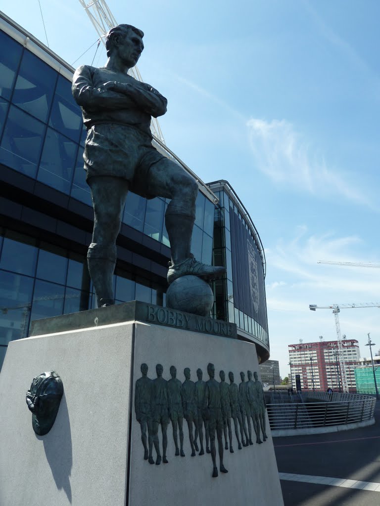 Bobby Moore - Wembley Stadium - UK - Londres by Paulo Targino Moreira Lima