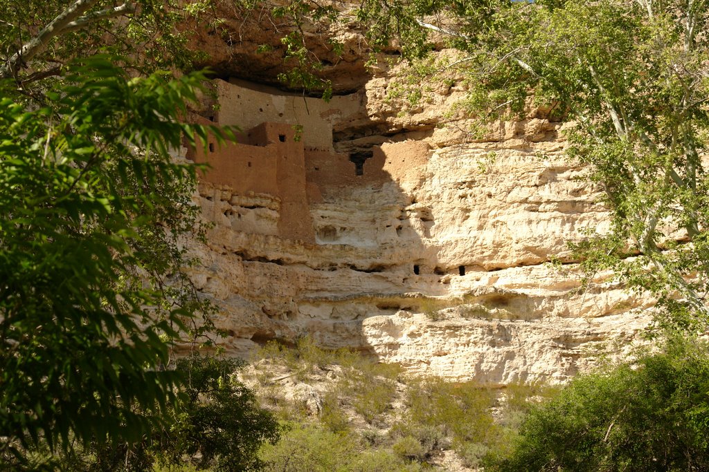 Lofty Aerie - Montezuma Castle by mistahbonzai