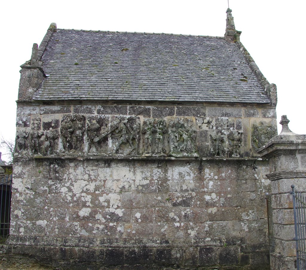 Rostrenen - Chapelle du cimetière by André-Charles Vogt