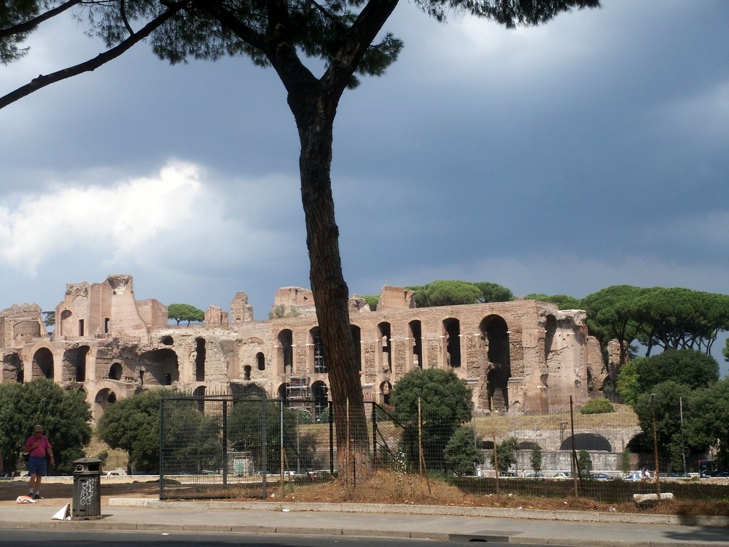 Via del Circo Massimo-view at the Palatin Hill-gb1 by millotaurus