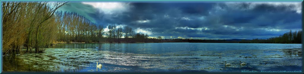 Étang de précy sur marne en hiver - fp by françois PARIS