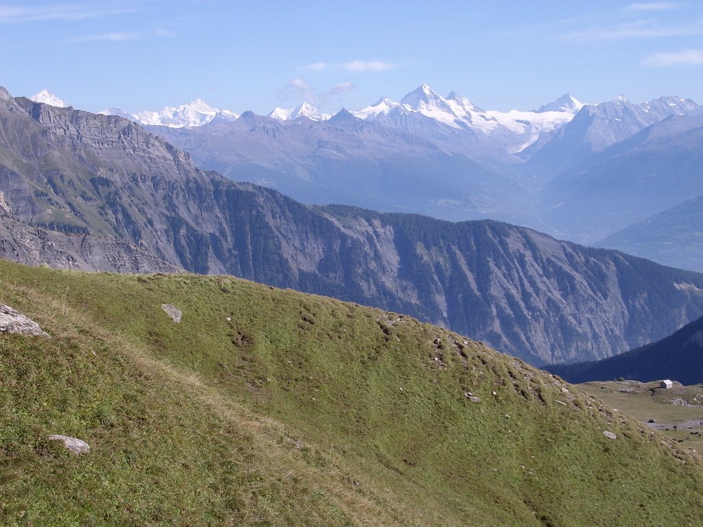 Col du Santetsch, direction sud by Theo de Kok