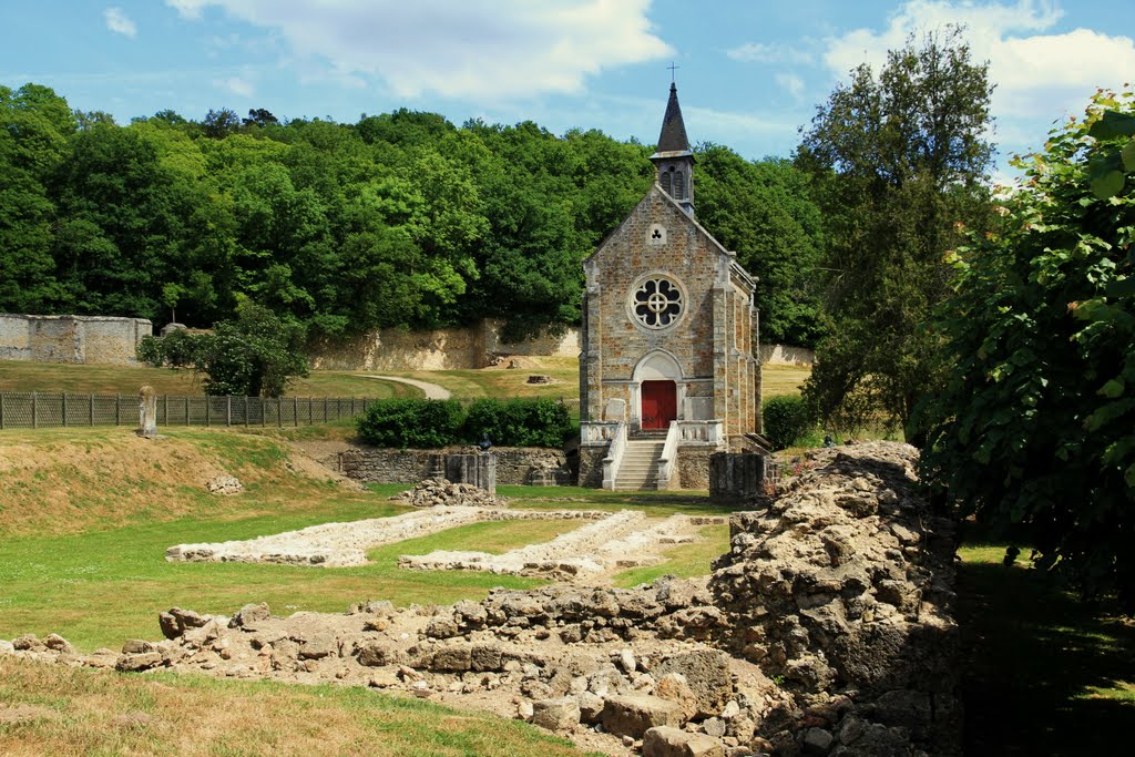 Port-Royal-des-Champs. Ruines de l'abbaye. by chollet-ricard