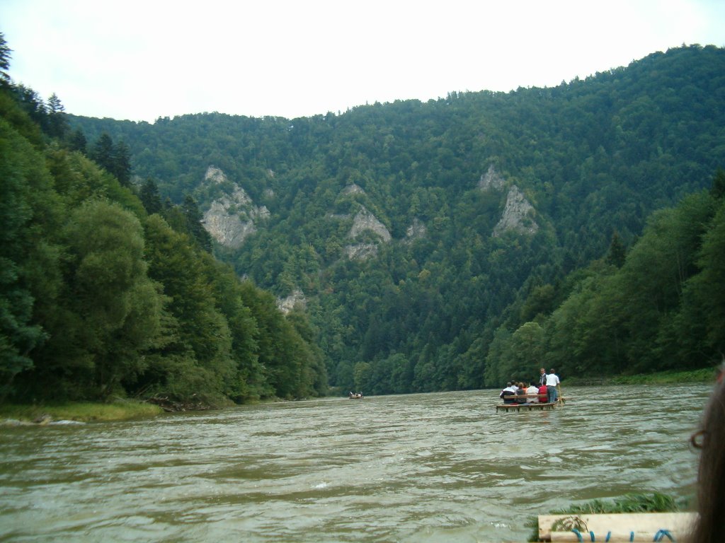 Rafts on the river Dunajec by Miroslav Motus