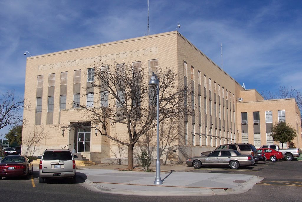 Andrews County Courthouse, Andrews, Texas by J. Stephen Conn