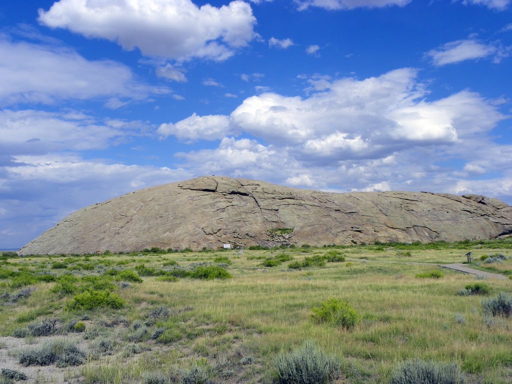 Independence Rock, Natrona County, Wyoming by J. Stephen Conn