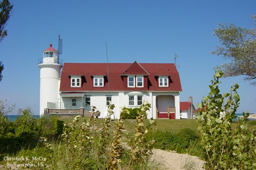 Point Betsie Lighthouse - 09/02/2003 by Christian K. McCoy