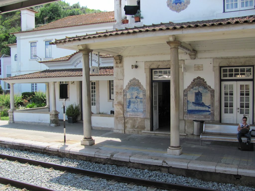 Satarém - Estação de Comboio, 2011Ma by Luís Paiva Boléo