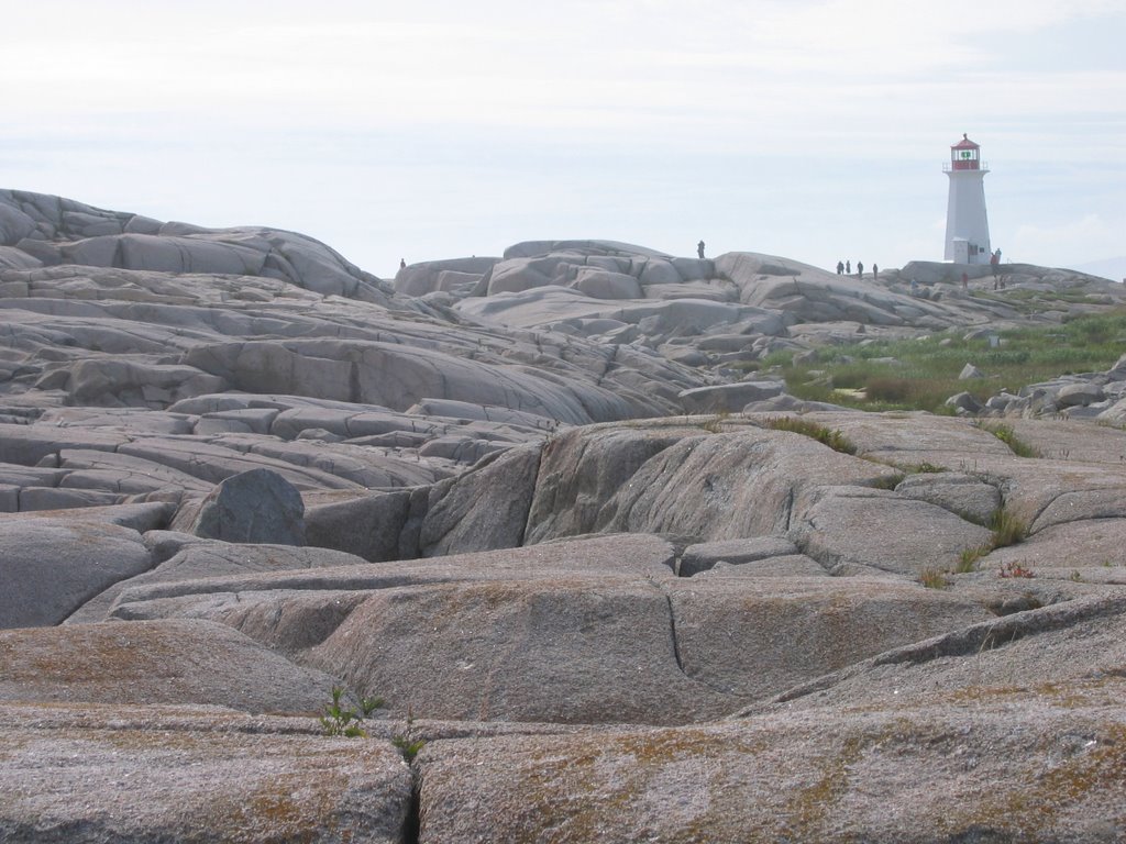 Lighthouse at Peggys Cove, Nova Scotia 683 by Patrick Dooley