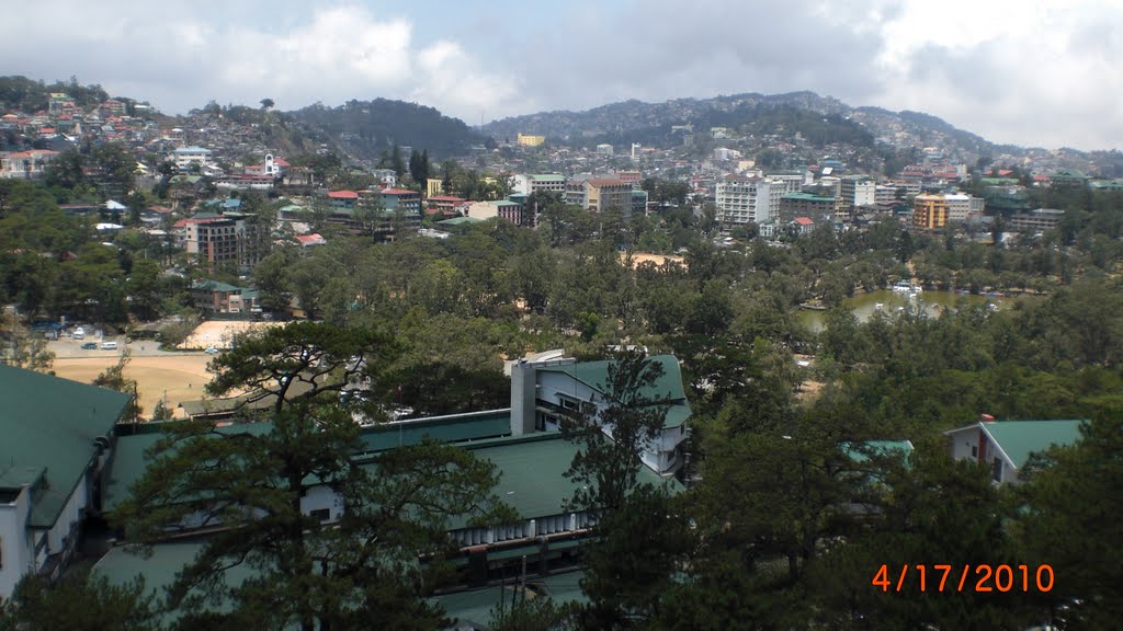 Elevated view of Summer Capital of the Philippines (at SM) by danrafs