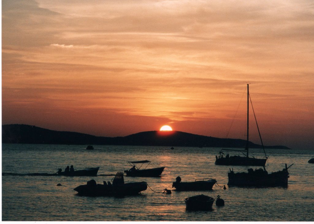 Sunset, Hvar Town by Nick Gent