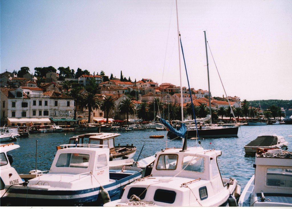 Harbour, Hvar Town by Nick Gent