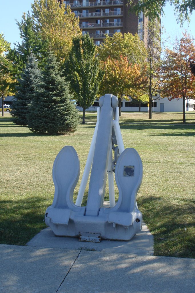 L'ancre de Centennial Park by Martin Carrier