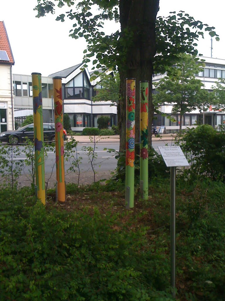 Kunstobjekt im Stadtpark "Stehle" by TomTom1966