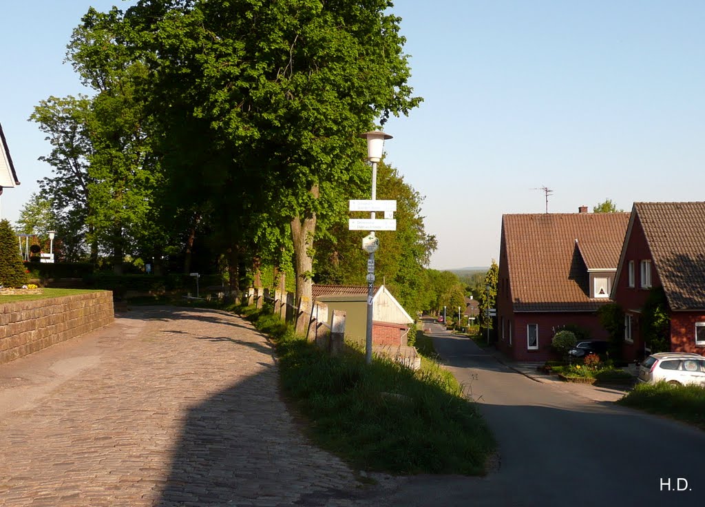 Gildehaus - an der Bergstraße by Heribert Duling