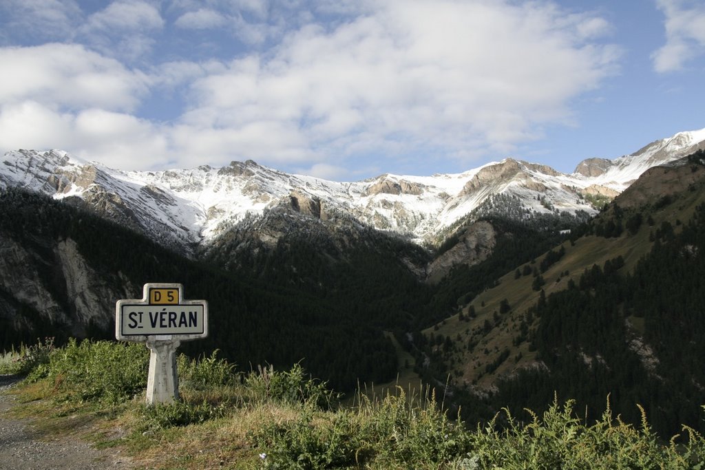 St-Véran, le panneau by ©-lavachevolante